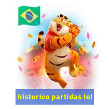 historico partidas lol